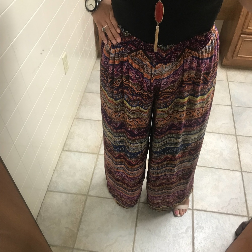 Multi colored Comfy dress pants